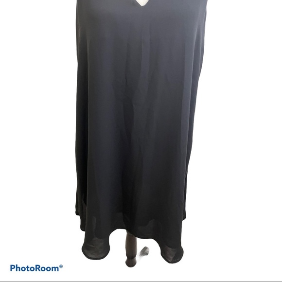 Aqua choker shift dress zipper back size small dress. - Picture 5 of 9